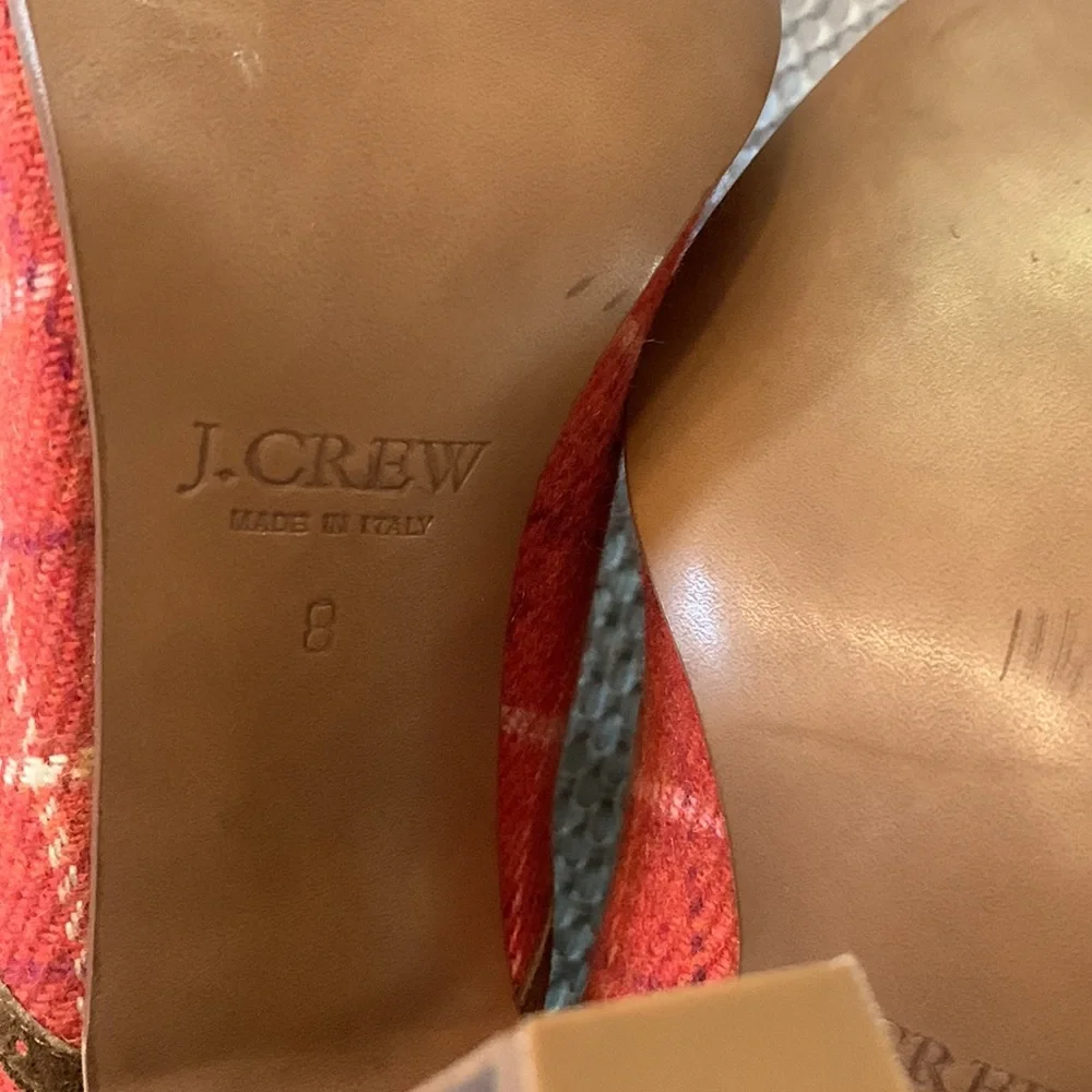 Made in Italy J Crew Women’s Shoes; Mary Jane with 3.75 heel and rounded front